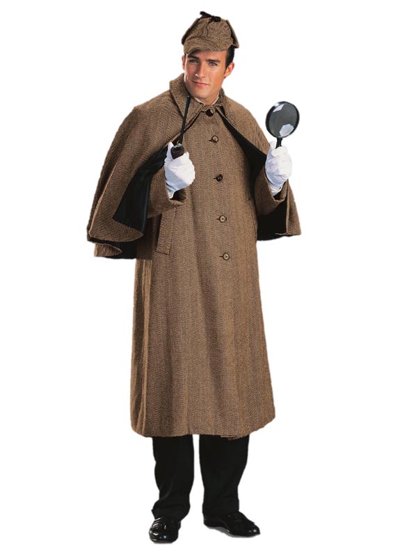Adult Rental Costume Sherlock Holmes