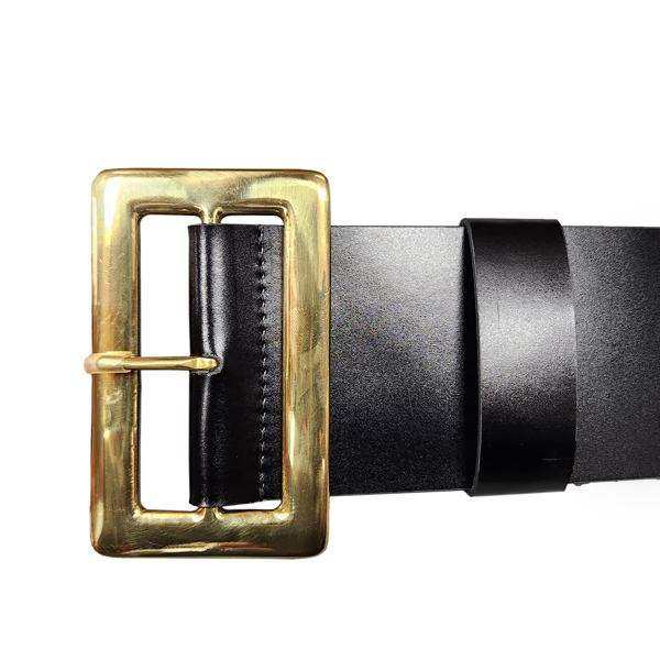 santa-claus-accessories-belt-leather-plain-black-with-gold-solid-brass-buckle-zoom