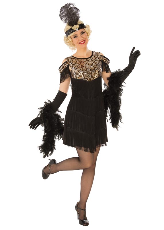 Adult Rental Costume | 20's Golden Flapper