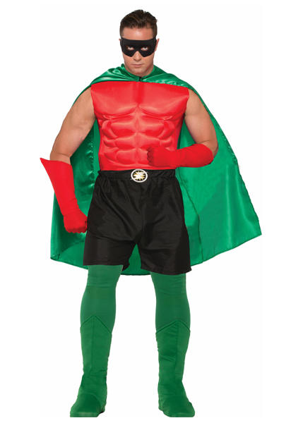 costume-accessories-be-your-own-hero-cape-green-76488