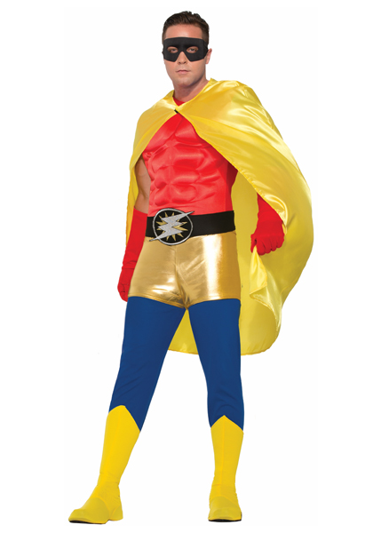 costume-accessories-be-your-own-hero-cape-yellow-76490