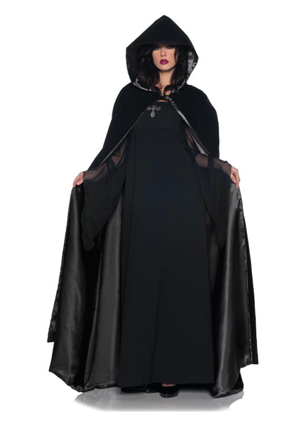 costume-accessories-robe-cloak-hooded-velvet-satin-black-29244