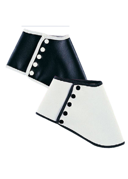 costume-accessories-boot-tops-shoes-spats-white-or-black