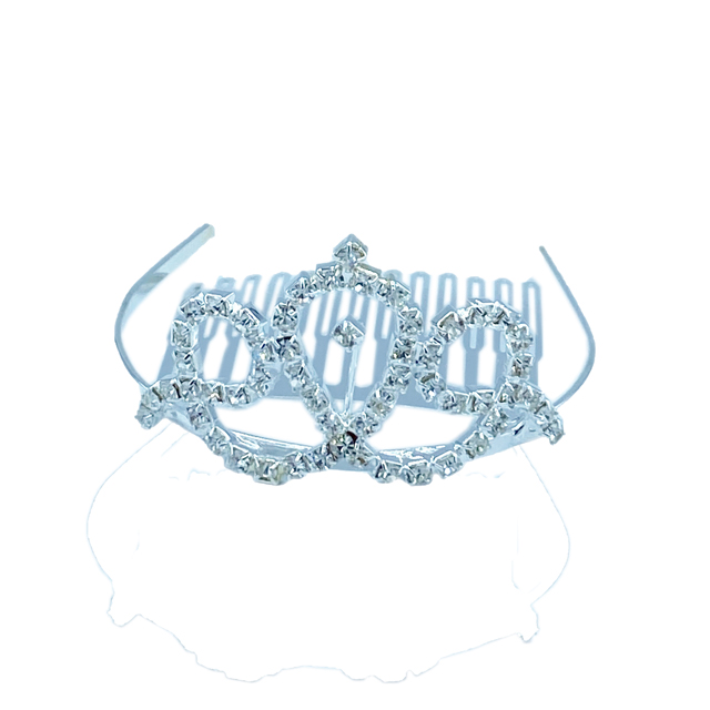 costume-accessories-headgear-crown-tiara-king-queen-metal-hairclip-silver-loops