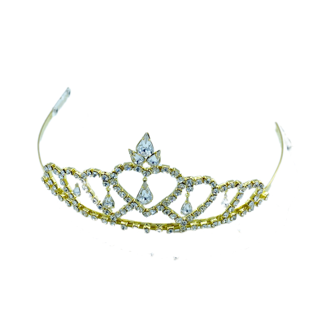 costume-accessories-headgear-crown-tiara-king-queen-metal-heart-gold