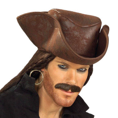 costume-accessories-headgear-hat-pirate-tricorn-brown-49450