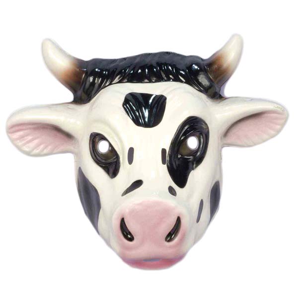 costume-accessories-mask-animal-plastic-cow-61368