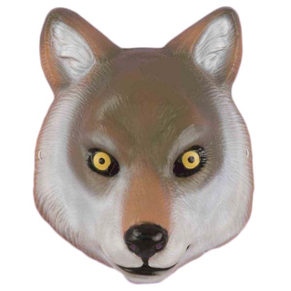 costume-accessories-mask-animal-plastic-fox-brown-61380