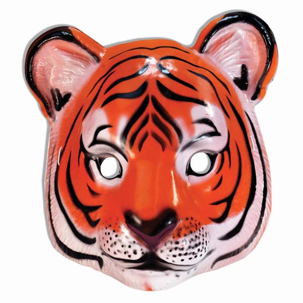 costume-accessories-mask-animal-plastic-tiger-61371