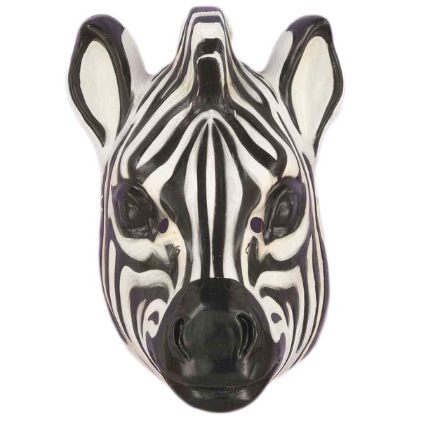 costume-accessories-mask-animal-plastic-zebra-61382