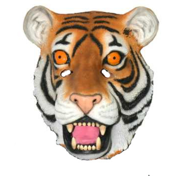 costume-accessories-mask-animal-tiger-latex-65643
