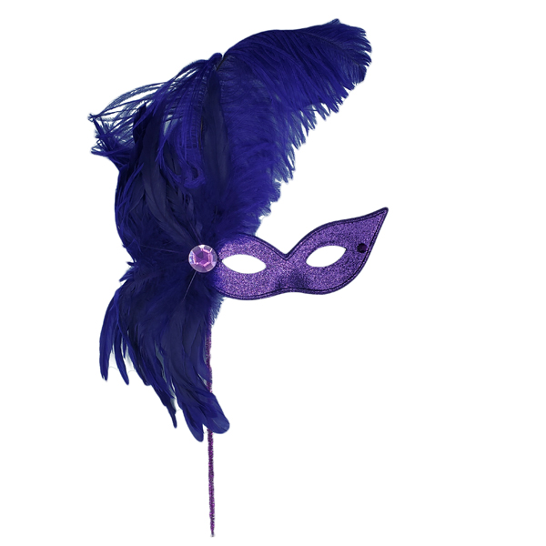 costume-accessories-mask-masquerade-eyemask-stick-feather-purple