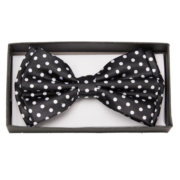 costume-accessories-ties-bowties-shirts-fronts-satin-black-white-polka-dot-29804