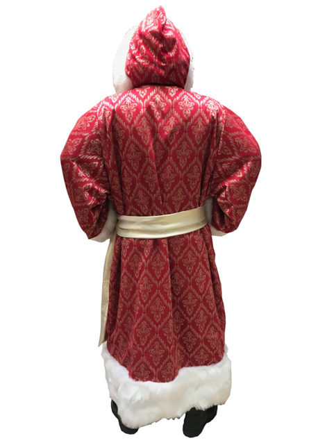 santa hooded robe