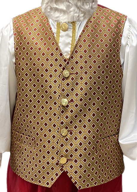 santa-claus-professional-wardrobe-royal-coat-ensemble-classic-red-gold-trim-vest-front