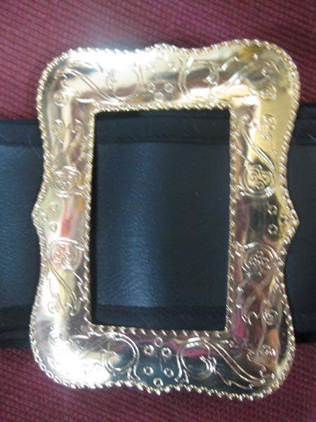  santa claus accessories Gold Plated Brass Buckle 