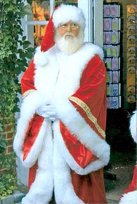  santa claus royal robe